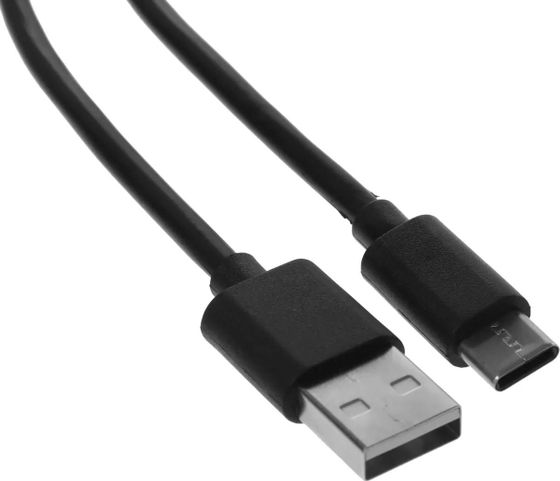 Кабель Buro USB A(m) - Type-C (m) 1м черный (BU-USB-AC-1M )