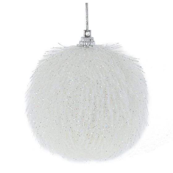 Набор из 2шт Украшение новогоднее &quot;Шар&quot;, D9 см, L19 W10 H10 см