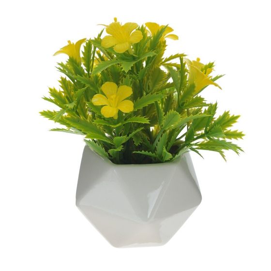 Цветочная композиция, L10 W10 H17 см, 4в.