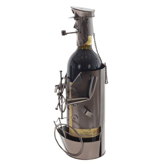 Подставка для бутылки &quot;Моряк&quot;, Д12 Ш11 В19,5 см