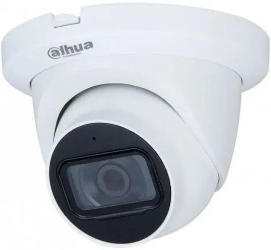 Камера аналоговая Dahua DH-HAC-HDW1231TLMQP-A-0280B 2.8-2.8мм HD-CVI HD-TVI цв. корп.:белый