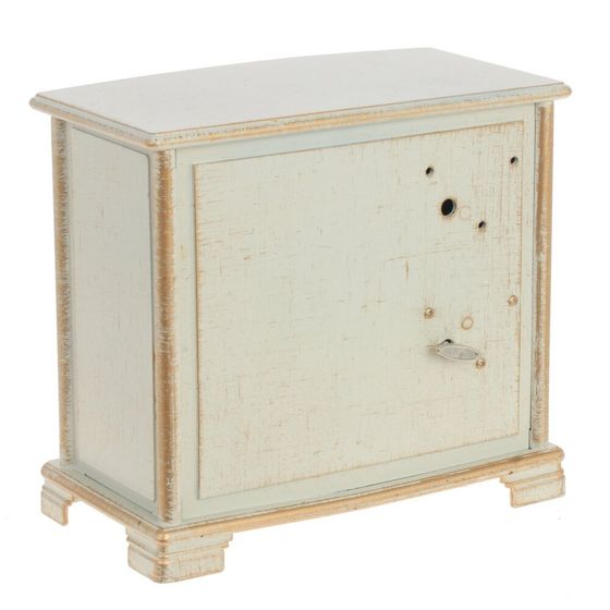 Шкатулка для украшений с часами, L21 W12 H19 см, (1xАА не прилаг.)