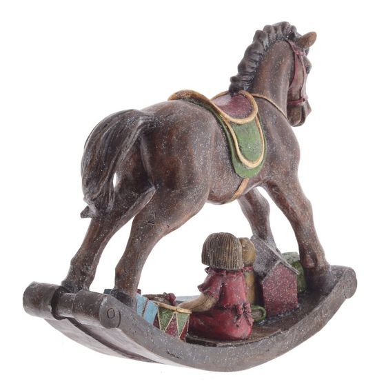 Фигурка декоративная &quot;Лошадка-качалка, L49 W12 H40 см
