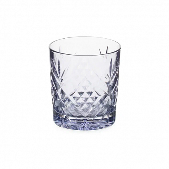 Стакан ЗАЛЬЦБУРГ цветной микс цветов 300мл низкий