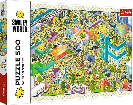 Trefl Puzzle 500 Где Смайлик?