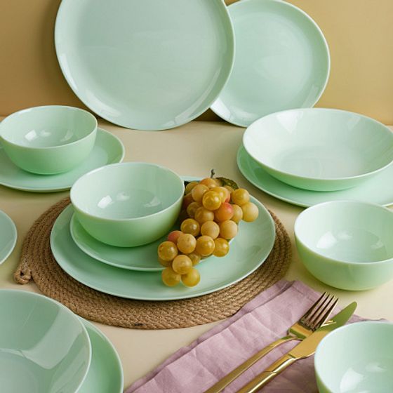 Тарелка обеденная ДИВАЛИ ПАРАДАЙЗ ГРИН 25см