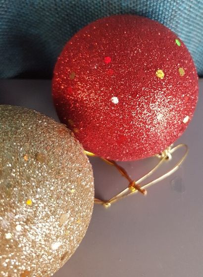 !09 НАБОР ЕЛОЧНЫХ ШАРОВ(НАБОР 6 ШТУК) &quot;АФРИКА&quot; 8 СМ., ЦВЕТ МИКС