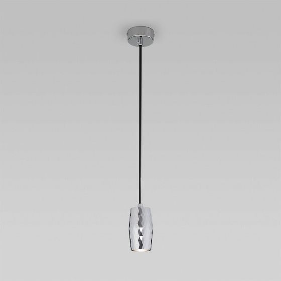 Светильник подвесной Eurosvet Bonaldo 50246/1 LED, 7 Вт, 4200К, 566Лм, 70х70х1450 мм, цвет хром