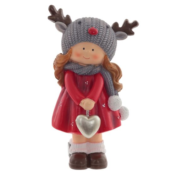 Фигурка декоративная &quot;Девочка&quot;, L6 W4,5 H11 см, 2в.