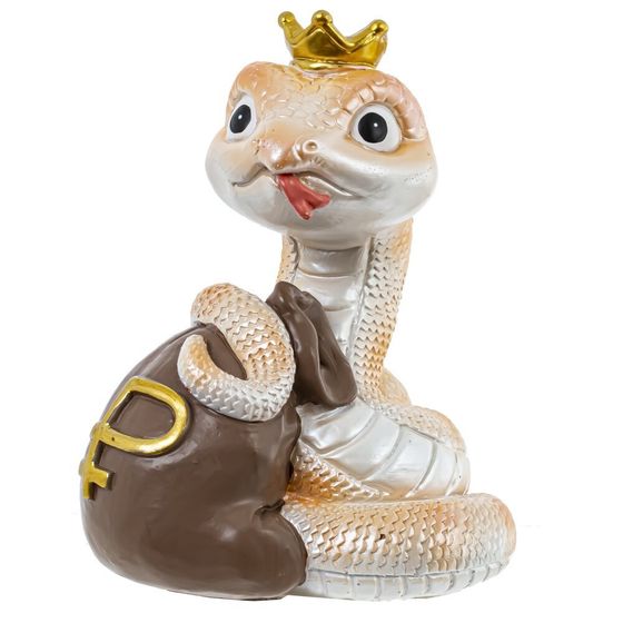 Копилка &quot;Змея&quot;, L9 W6,5 H11 см, 2в.