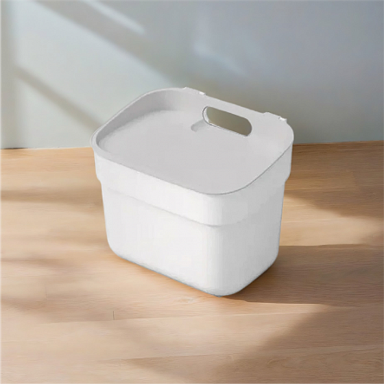 Контейнер для мусора READY TO COLLECT белый/светло-серый 5л