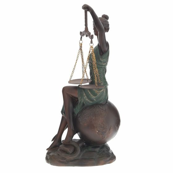 Фигурка декоративная &quot;Фемида&quot;, Д17 Ш16 В34 см