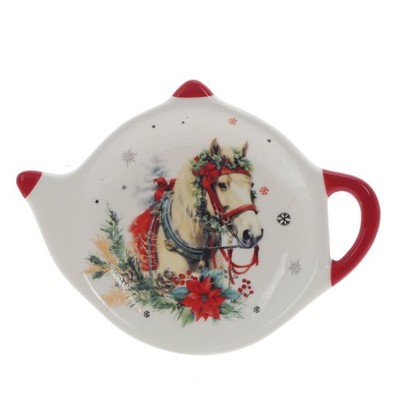 Подставка для чайных пакетиков &quot;Лошадь&quot;, L12 W9 H1 см