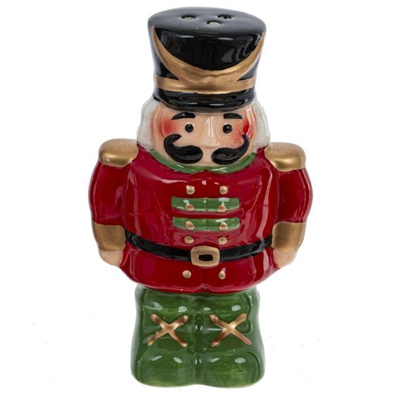 Набор: солонка и перечница &quot;Щелкунчик&quot;, L5 W3 H9 см