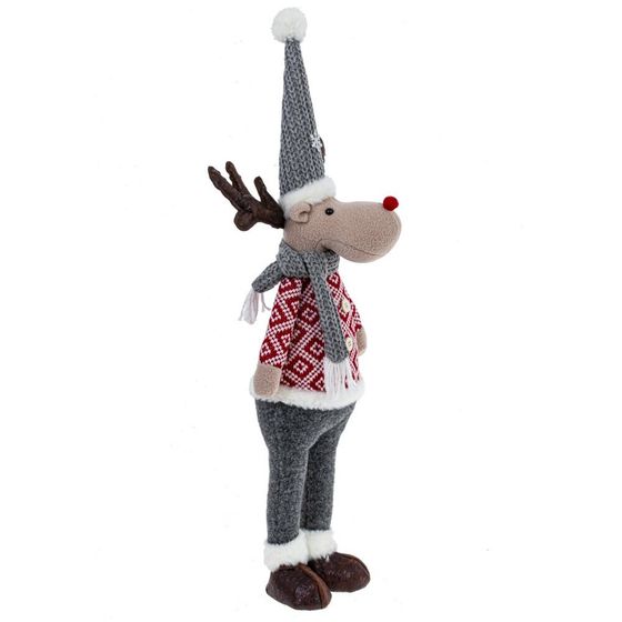Игрушка набивная &quot;Олень&quot;, L22 W12 H63 см, 2в.