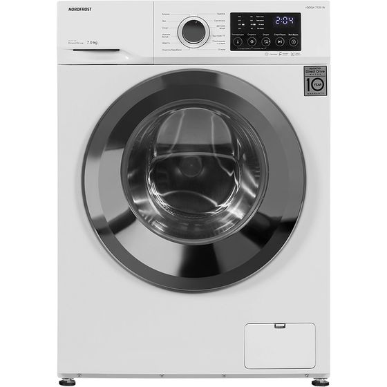Стиральная машина NordFrost i-DDQ4 7120 Ws белый, 7кг, 1200об/мин