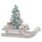 Фигурка декоративная &quot;Елочка на санках&quot;, L12,5 W5 H10,5 см