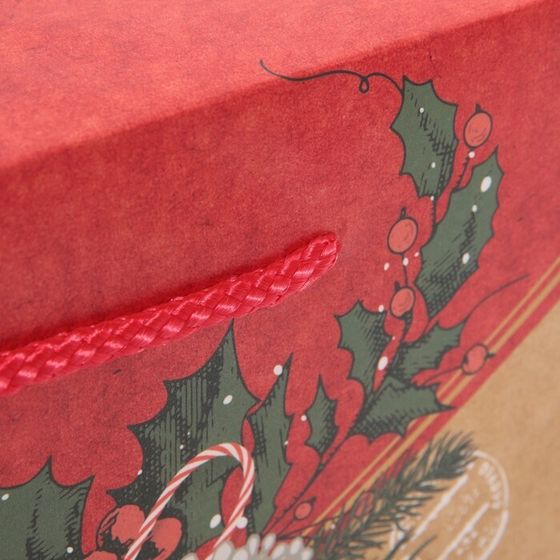 !Пакет-коробка 2 штуки «Счастливых моментов», 23 × 18 × 11 см