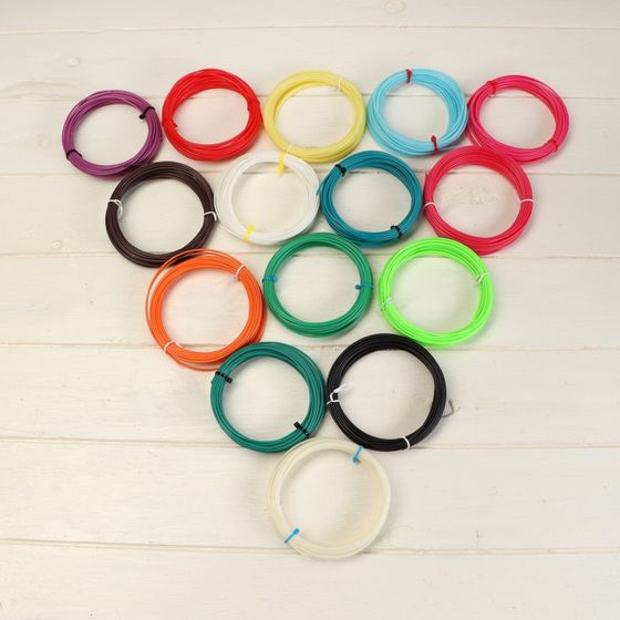 !Комплект в тубусе 3Д ручка с дисплеем розовая + пластик ABS 15 цветов по 10 метров