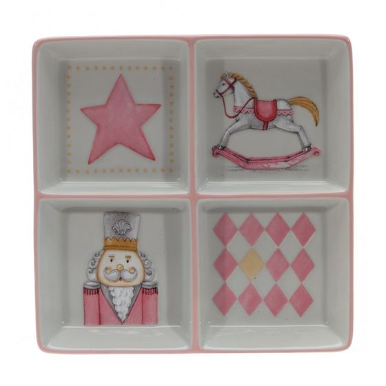 Менажница &quot;Лошадка&quot;, L20 W20 H3 см