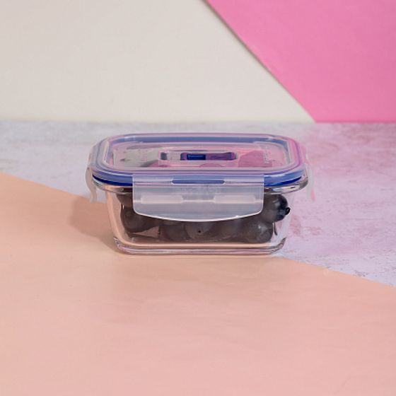 Контейнер стеклянный PUREBOX ACTIVE прямоугольный 380мл