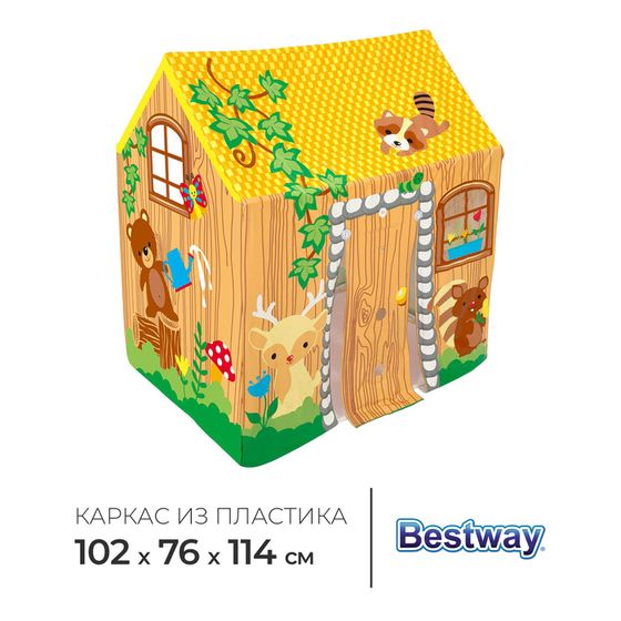 Игровой домик-палатка Bestway, 102×76×114 см, от 2-6 лет, 52007