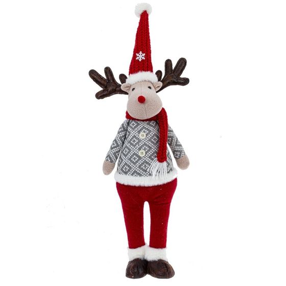 Игрушка набивная &quot;Олень&quot;, L22 W12 H63 см, 2в.
