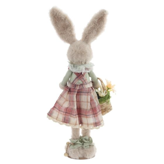 Фигурка декоративная "Зайка", L11 W10 H42 см
