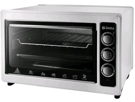 Мини-печь Delta D-0124 белый 37л 1300 Вт