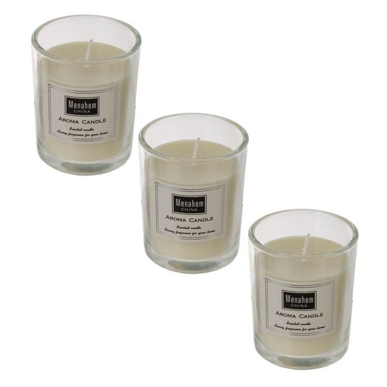 Набор из 3-х свечей ароматических, D 4.5 см, L20 W9,5 H5,5 см