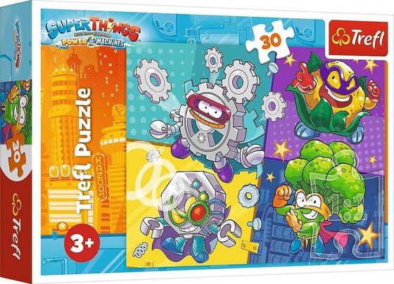 Trefl Puzzle 30 elementów Superbohaterowie Super Zings