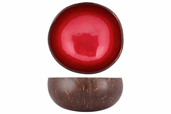 Чаша декоративная  METALLIC RED PAINT D14CM