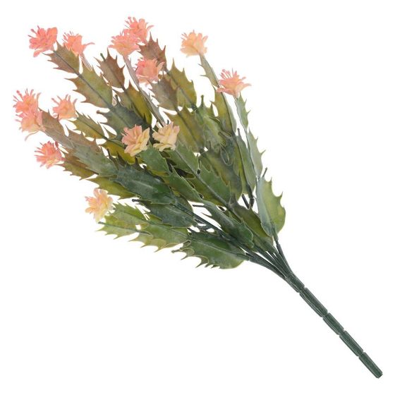 Цветок искусственный (блок 2шт), L12 W11 H40 см, 4в.