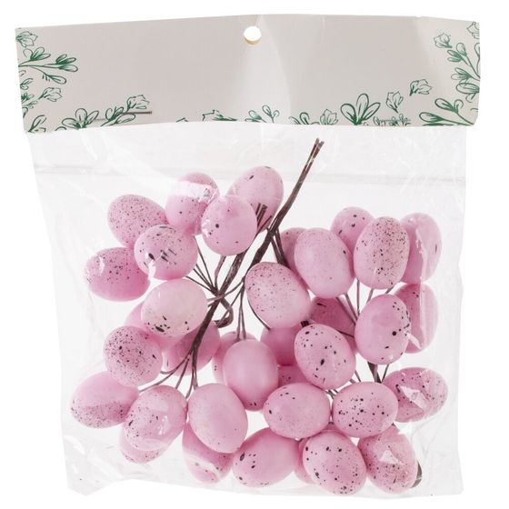 Набор из 6-ти изделий декоративных &quot;Яйца пасхальные&quot;, L17 W3,5 H17,5/10 см