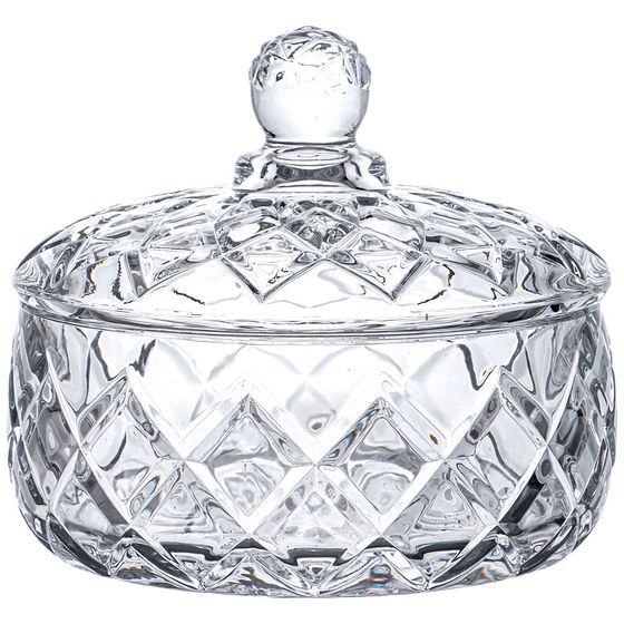 ЕМКОСТЬ ДЛЯ ХРАНЕНИЯ LEFARD С КРЫШКОЙ &quot;DIAMANT&quot; 12*10СМ , 320