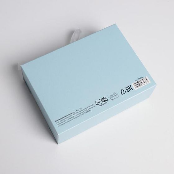 !Набор 2 штуки - Коробка складная двухсторонняя «Коробка», 16,5 × 12,5 × 5 см