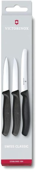 Набор ножей Victorinox Swiss Classic Paring 6.7113.3 3шт черный