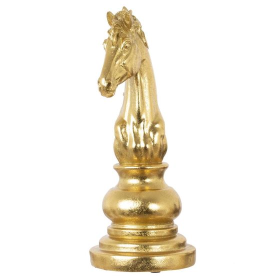 Фигурка декоративная "Шахматный конь", L11 W11 H26,5 см