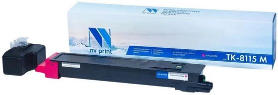 Тонер-картридж NVP NV-TK-8115 Magenta для Kyocera EcoSys-M8124/EcoSys-M8130 (6000стр.)
