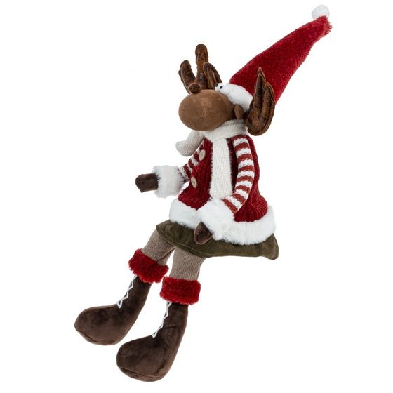 Игрушка набивная &quot;Олень&quot;, L38 W16 H75/30 см, 2в.