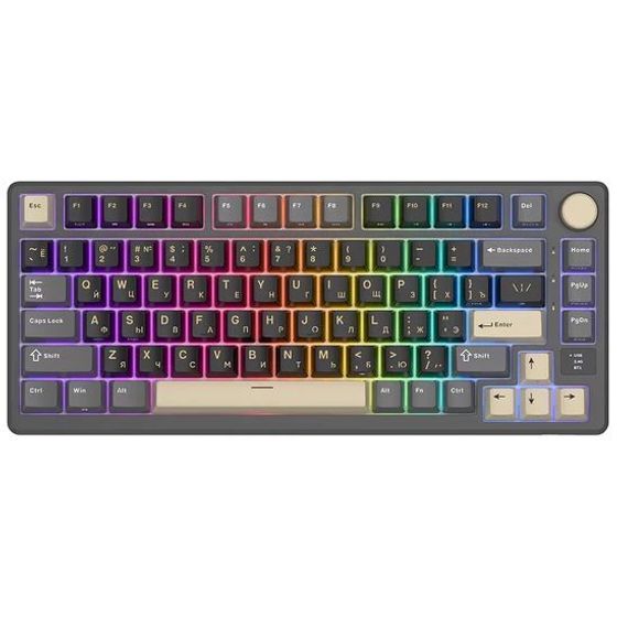 Клавиатура Royal Kludge RK-M75 Phantom LED беспроводная черный (6935280824098)