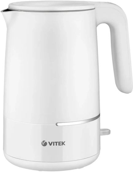 Чайник электрический Vitek VT-1104 1.5л. 2200Вт белый