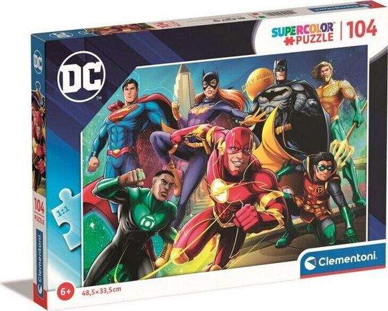 Clementoni Clementoni Puzzle 104el DC Comics JL 1 25721