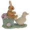 Фигурка декоративная &quot;Заяц с уткой&quot;, L14 W6 H13 см