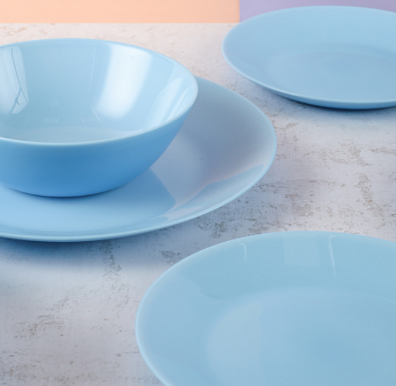 Набор столовый ЛИЛИ ЛАЙТ БЛЮ 16 предметов