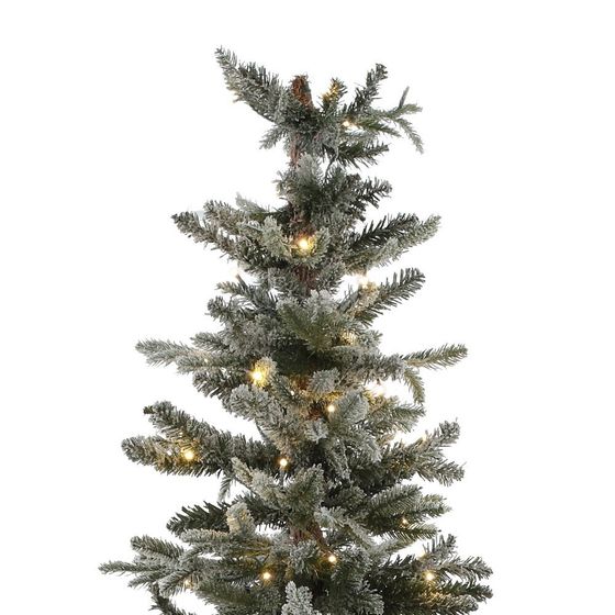 Елка искусственная "Муза" с подсветкой, L81 W81 H182 см, 582 ветки, 100 LEDламп, работает от сети