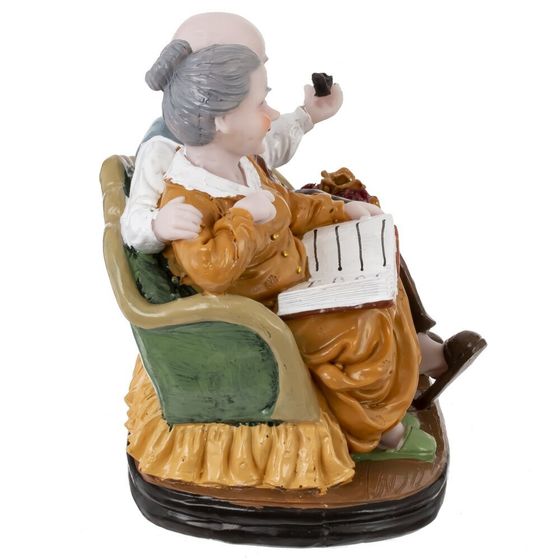 Фигурка декоративная &quot;Бабушка с дедушкой&quot;, L16 W12 H15,5 см