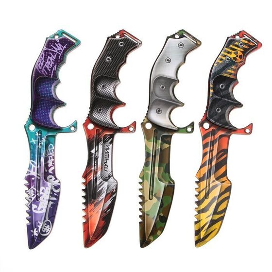 !09 Набор из 2-х штук: Сувенирное оружие «Нож охотничий» МИКС, длина 25 см