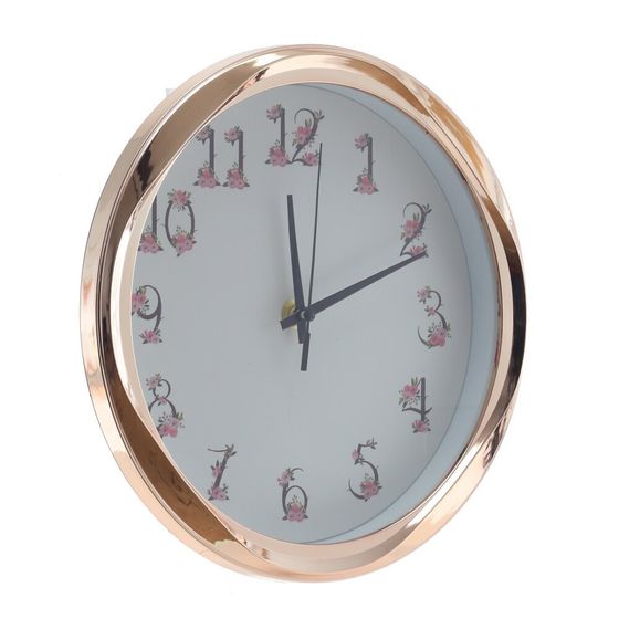 Часы настенные декоративные (1xАА н/п), L24,5 W4,5 H24,5 см