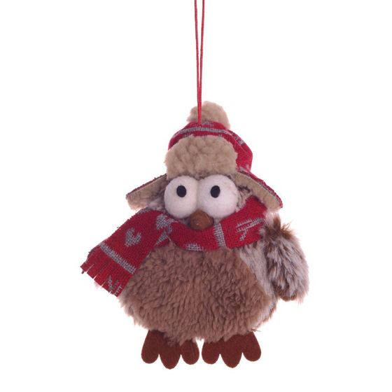 Изделие декоративное &quot;Сова&quot;, с колпаком, L10 W6 H18/12 см, 2в.